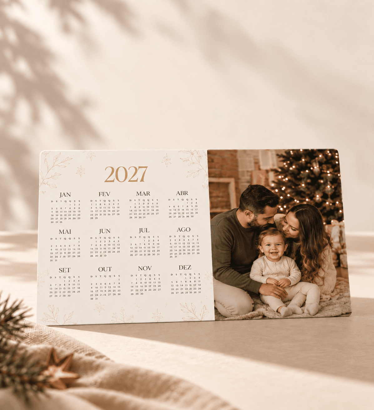 Calendário 2027 Ímã